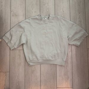 Agolde Light Gray Knit Top